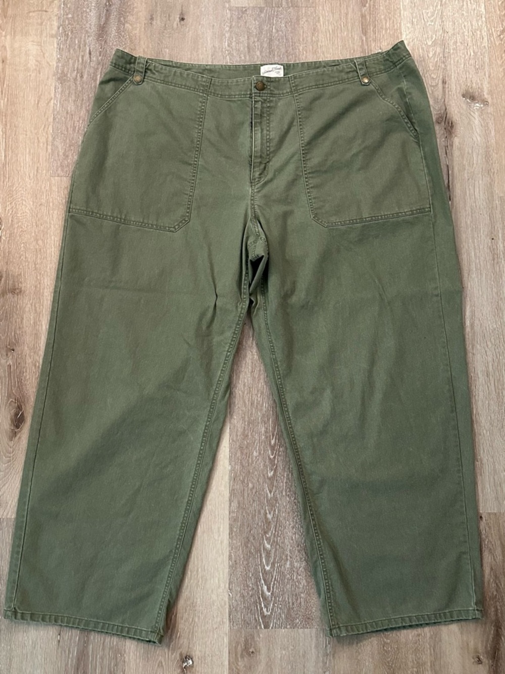 Olive Green Cargo Pants